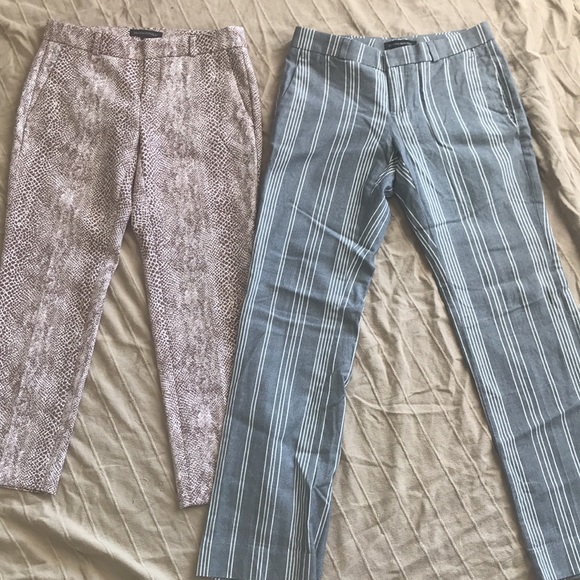 LIKE NEW 2 Pairs Banana republic pants - Picture 2 of 5